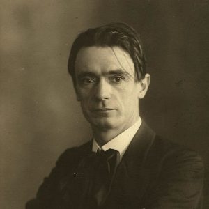 Photographic portrait of Rudolf Steiner circa 1905