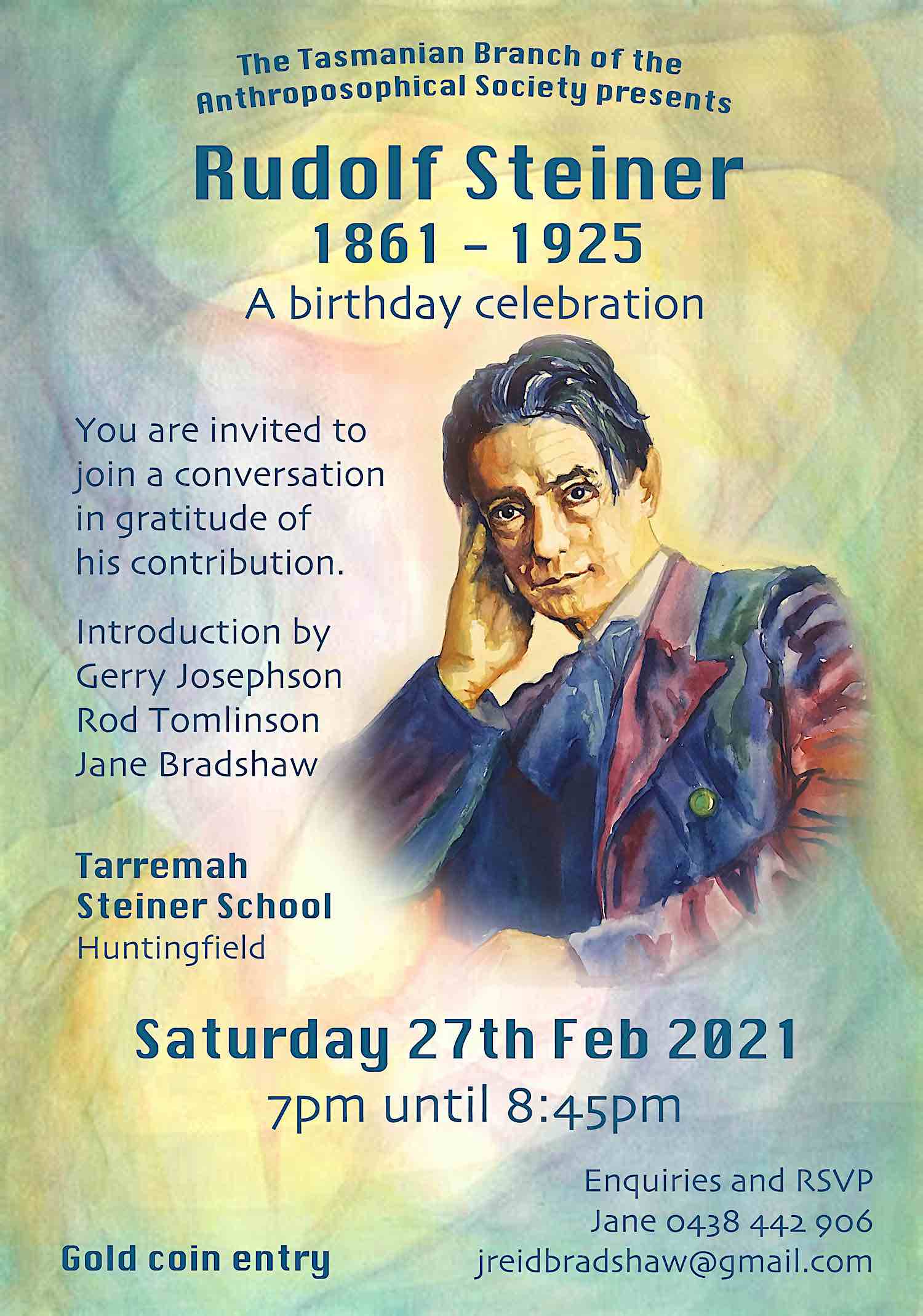 Rudolf Steiner A Birthday Celebration Anthroposophical Society in